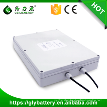 Long life rechargeable lithium ion solar battery pack 12v solar battery storage box
